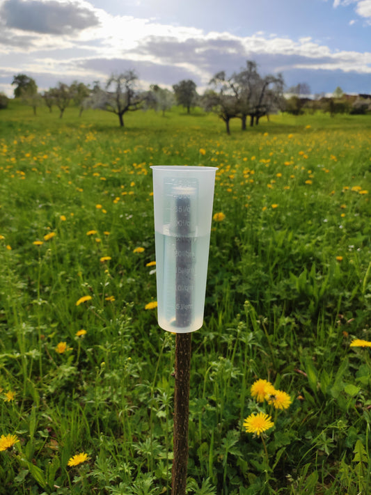Der wohl beste Regenmesser für das gesamte Jahr