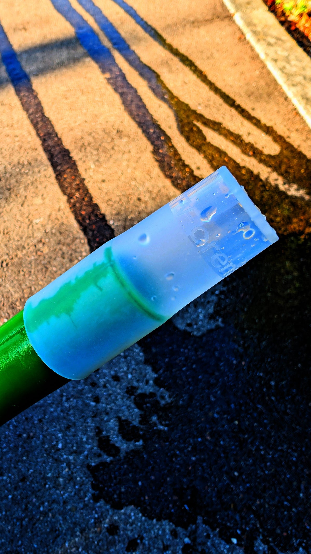 Sparaufsatz auf Gießkanne