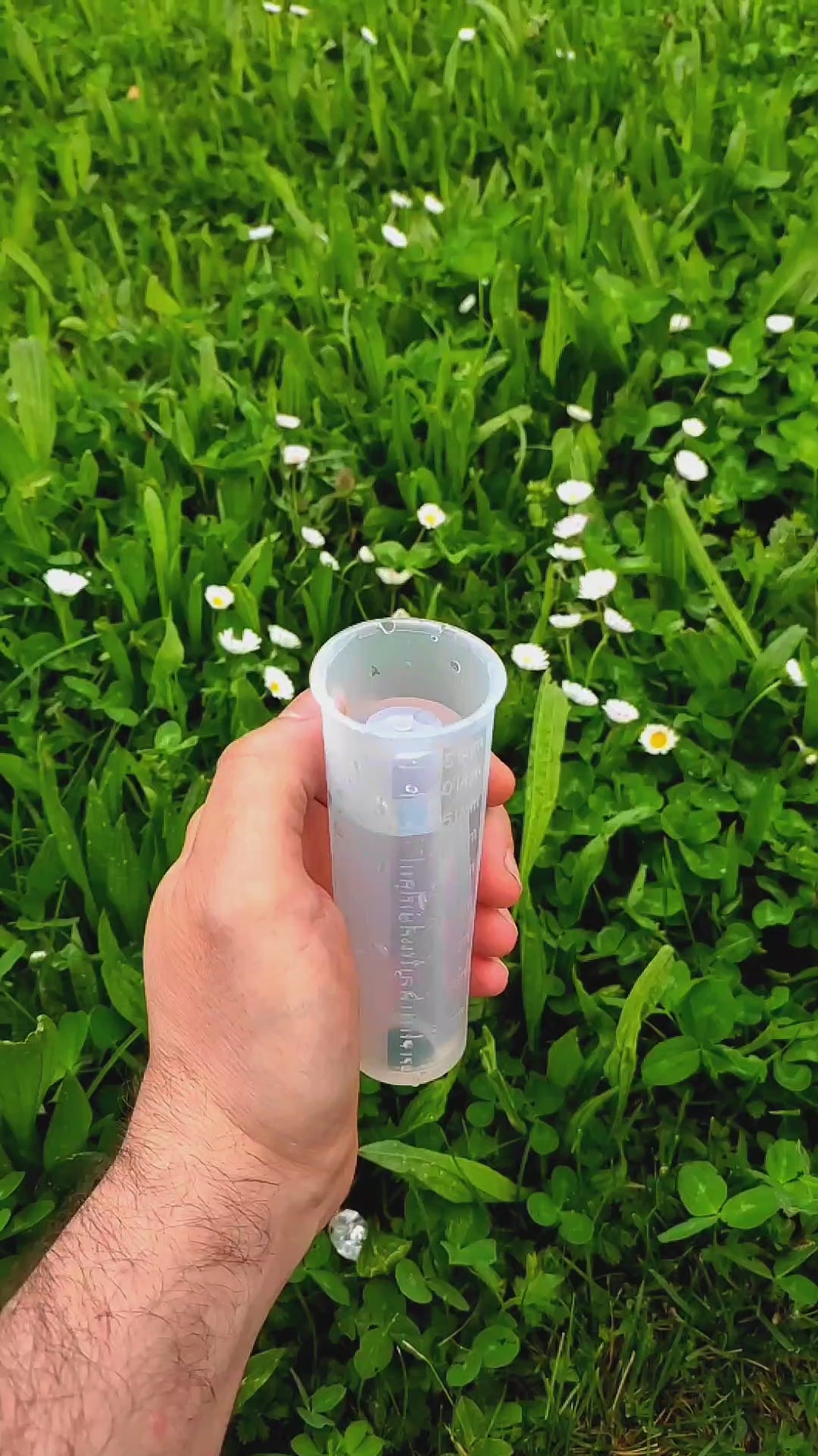 Silikon Regenmesser Video kurz