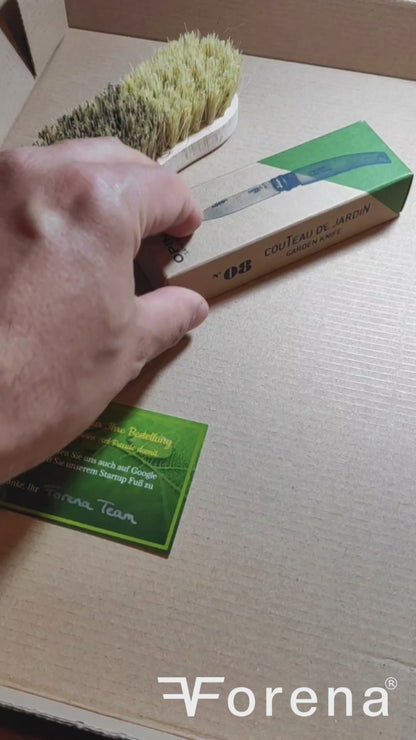 Sparset fuer große Gaertner mit Logo und Sound